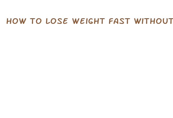 how to lose weight fast without a gym