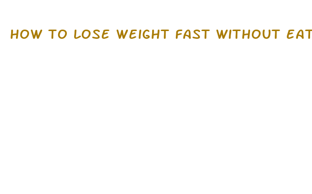 how to lose weight fast without eating meat