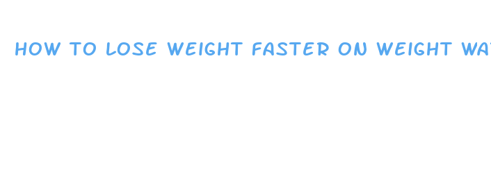 how to lose weight faster on weight watchers points plus