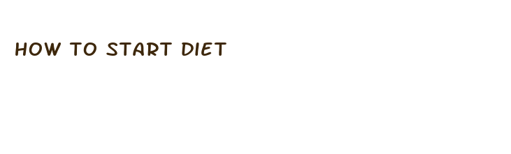 how to start diet