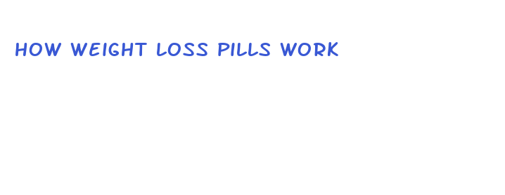 how weight loss pills work