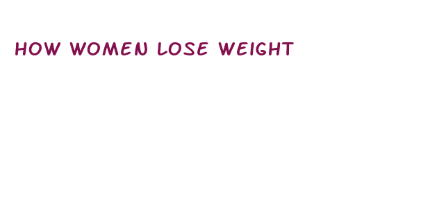 how women lose weight