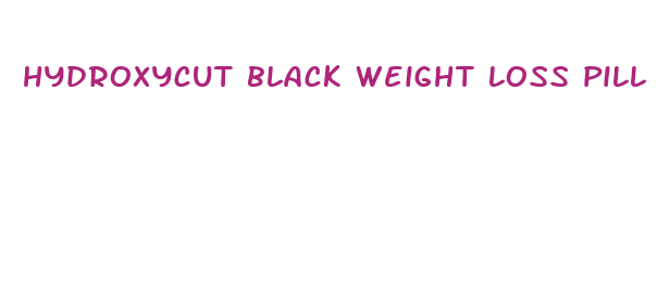 hydroxycut black weight loss pill