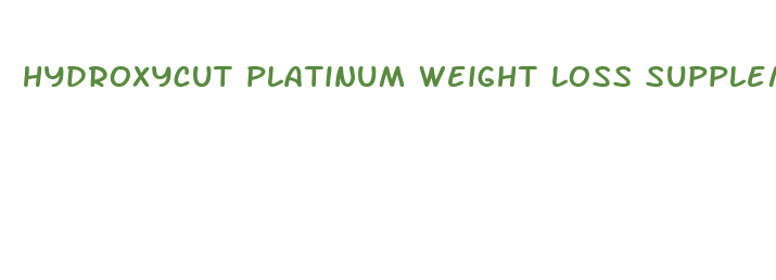 hydroxycut platinum weight loss supplement reviews