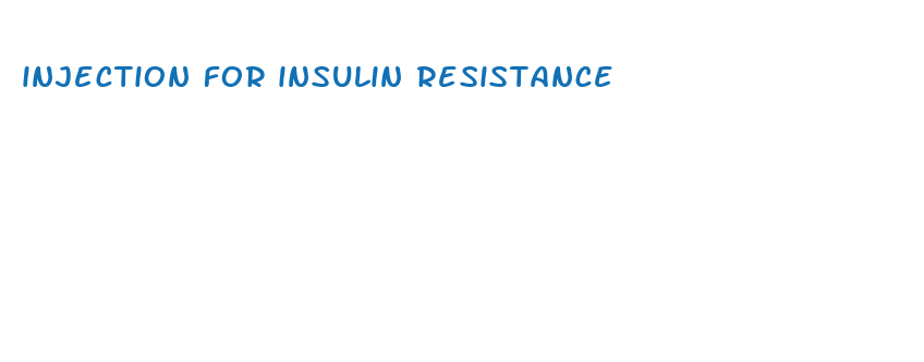 injection for insulin resistance