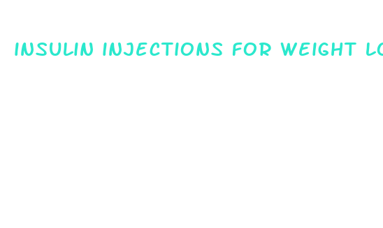 insulin injections for weight loss