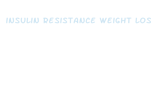 insulin resistance weight loss drug