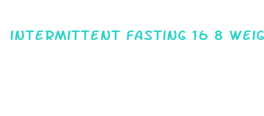 intermittent fasting 16 8 weight loss