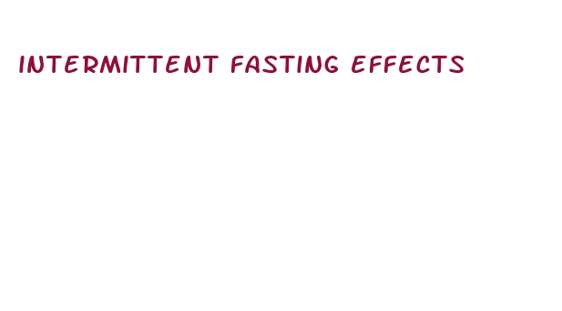 intermittent fasting effects