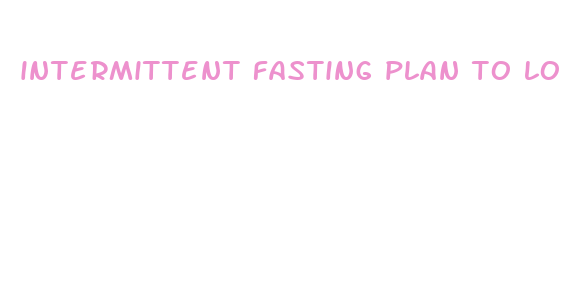 intermittent fasting plan to lose weight fast