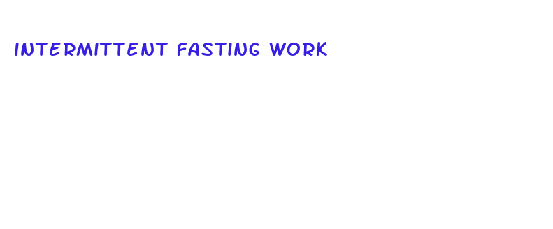 intermittent fasting work