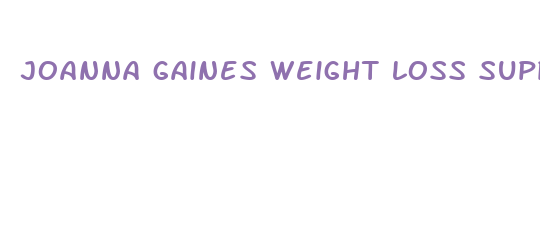 joanna gaines weight loss supplement