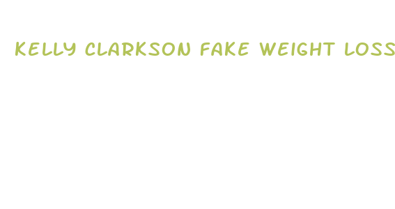 kelly clarkson fake weight loss video