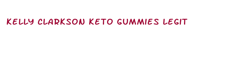 kelly clarkson keto gummies legit