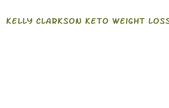 kelly clarkson keto weight loss