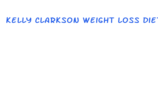 kelly clarkson weight loss diet book