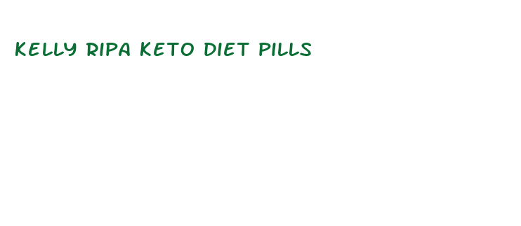 kelly ripa keto diet pills