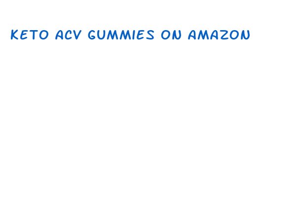 keto acv gummies on amazon