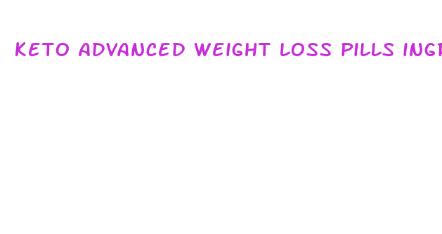 keto advanced weight loss pills ingredients