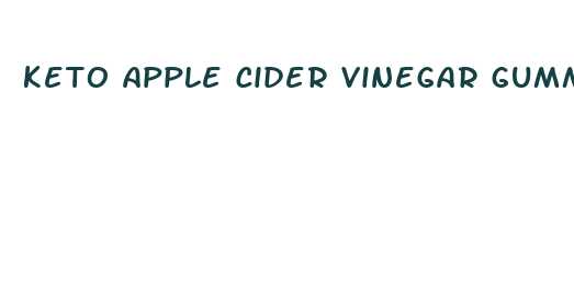 keto apple cider vinegar gummies where to buy