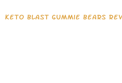 keto blast gummie bears reviews