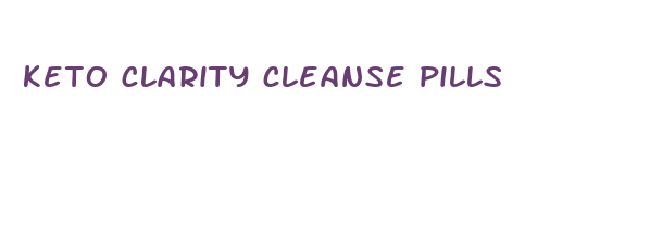 keto clarity cleanse pills