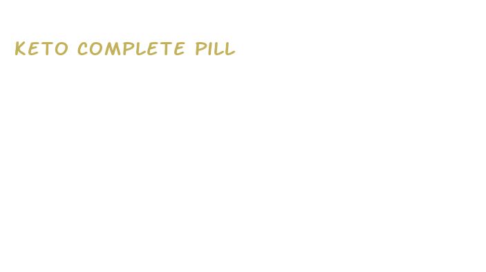 keto complete pill