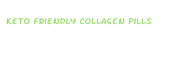 keto friendly collagen pills