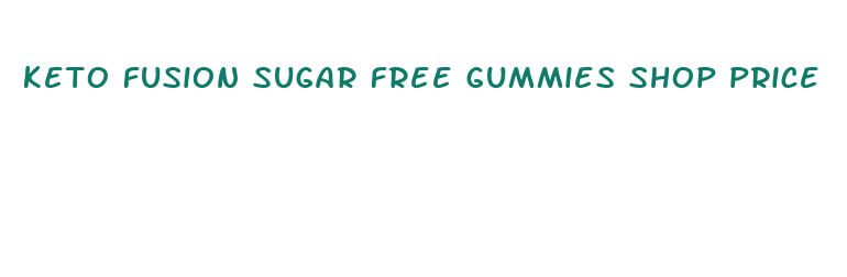 keto fusion sugar free gummies shop price