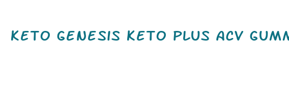 keto genesis keto plus acv gummies