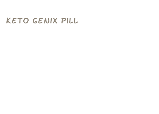 keto genix pill