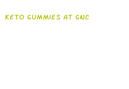 keto gummies at gnc