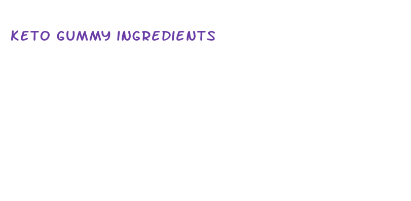 keto gummy ingredients