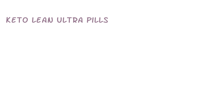 keto lean ultra pills