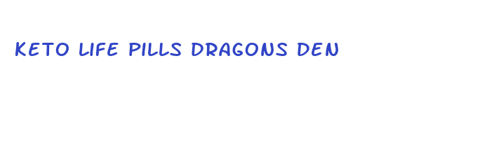 keto life pills dragons den