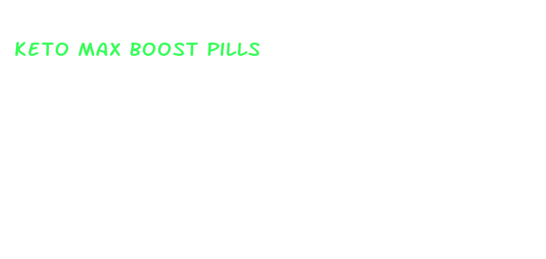 keto max boost pills