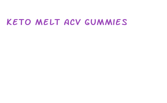 keto melt acv gummies