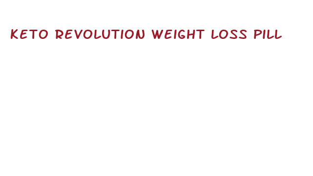 keto revolution weight loss pill