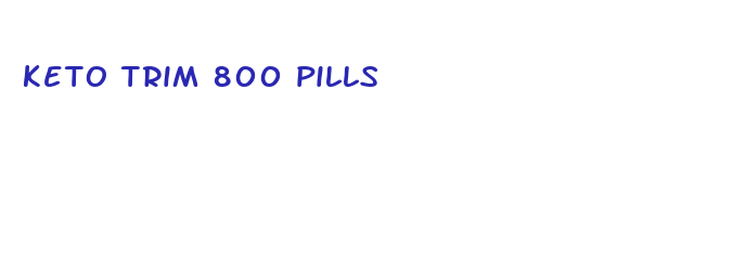 keto trim 800 pills