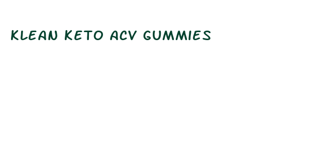 klean keto acv gummies