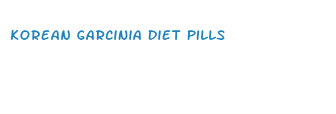 korean garcinia diet pills