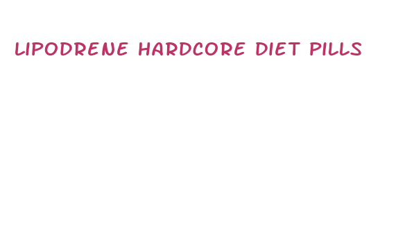 lipodrene hardcore diet pills