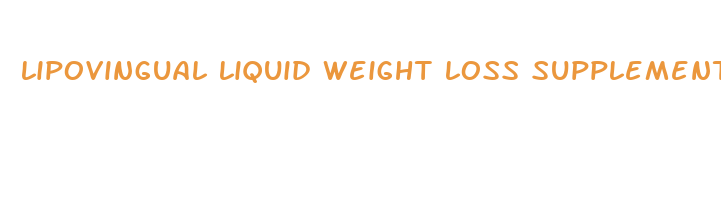 lipovingual liquid weight loss supplement