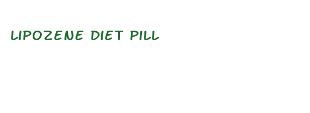 lipozene diet pill