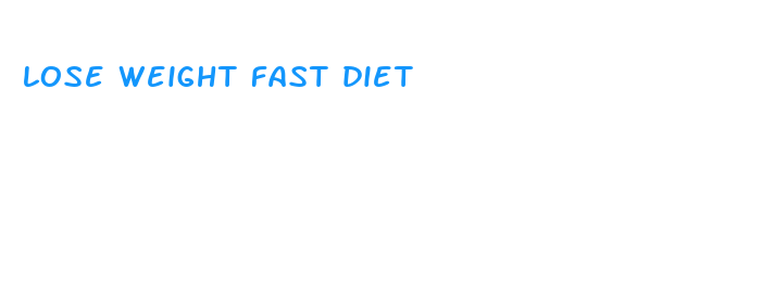 lose weight fast diet