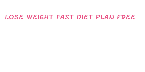 lose weight fast diet plan free