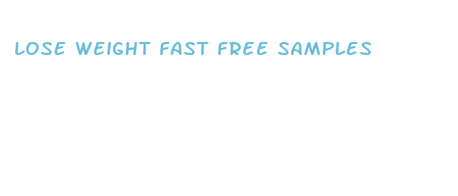 lose weight fast free samples