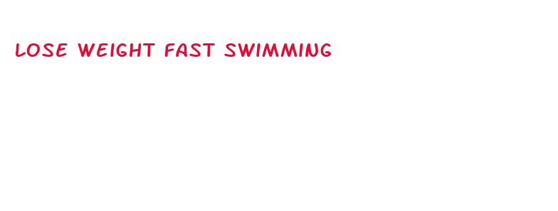 lose weight fast swimming