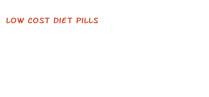 low cost diet pills