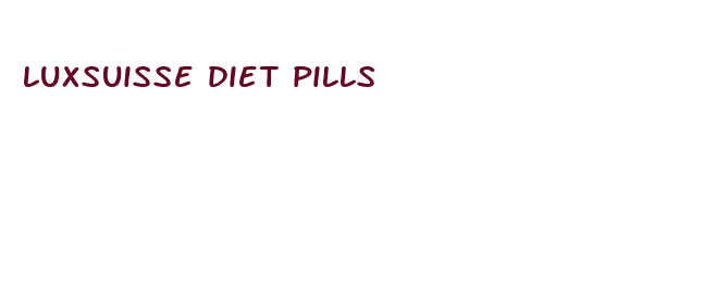 luxsuisse diet pills